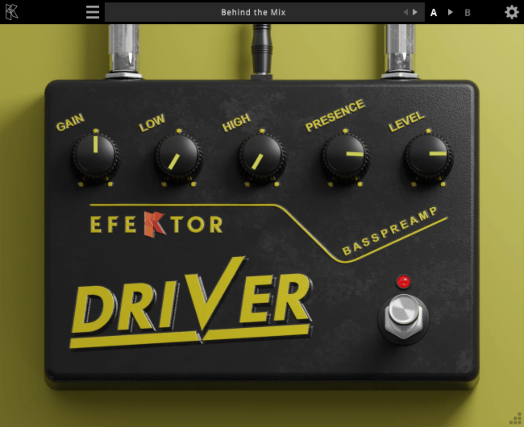 Kuassa Efektor Bass Driver 前级放大器插件