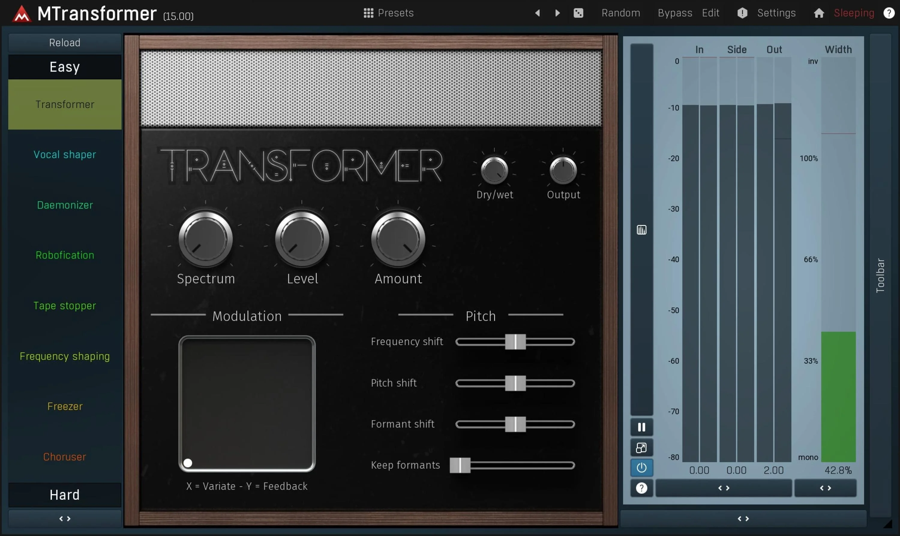 MeldaProduction MTransformer 移调插件