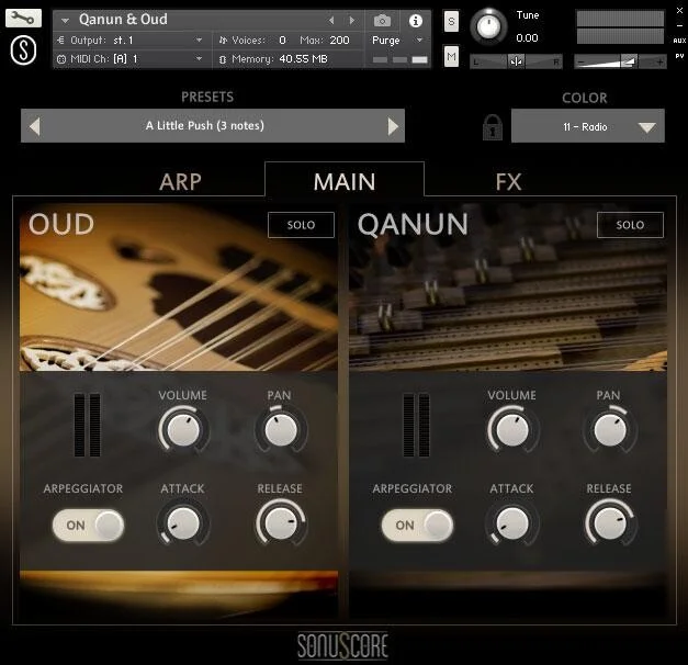Sonuscore Origins 第4卷：乌德琴与卡农琴
