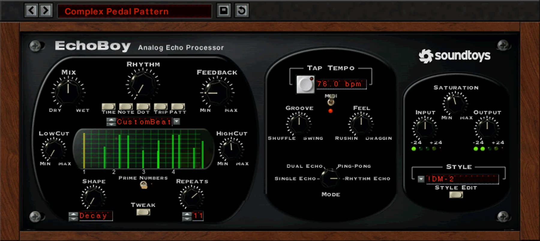 Soundtoys EchoBoy 模拟回声插件