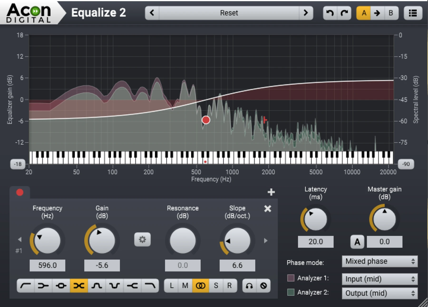 Acon Digital Equalize 2 参数均衡器插件