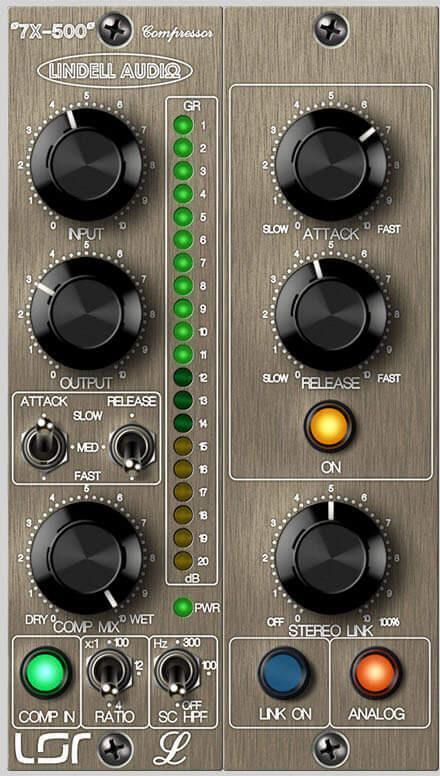 Lindell Audio Lindell Audio 7X-500 压缩器插件