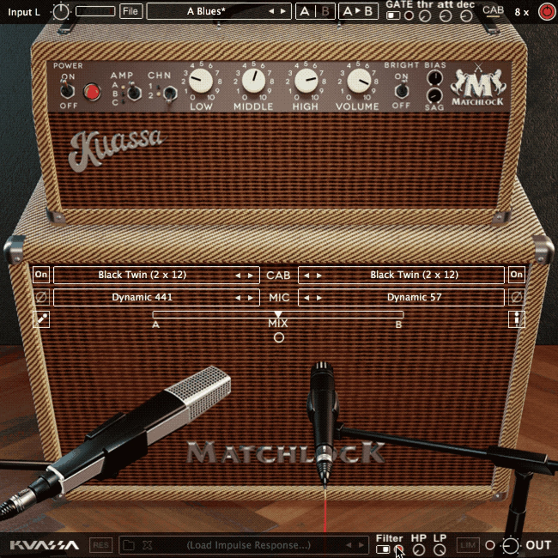 Kuassa Amplifikation Matchlock 吉他音箱插件