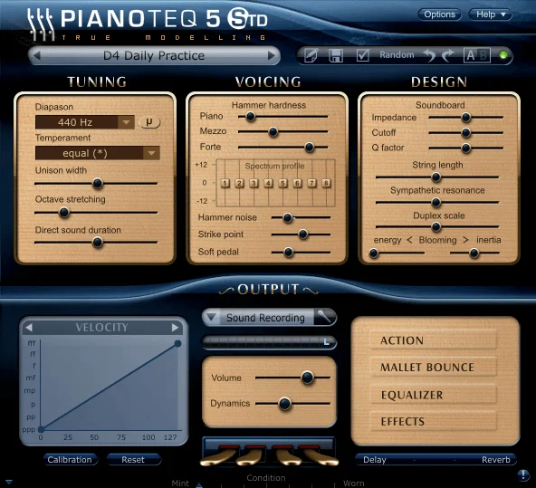 MODARTT YC5 Rock Piano 音色包（适用于 Pianoteq）