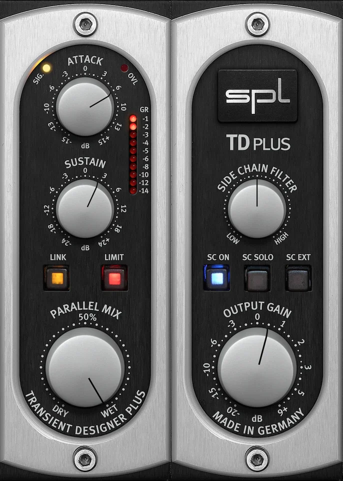 Brainworx SPL Transient Designer Plus 瞬态塑形插件