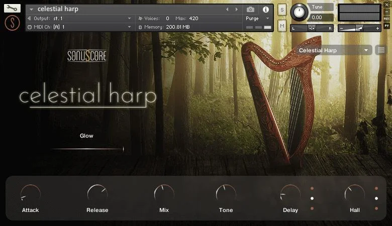 Best Service Sonuscore：Celestial Harp 虚拟乐器软件