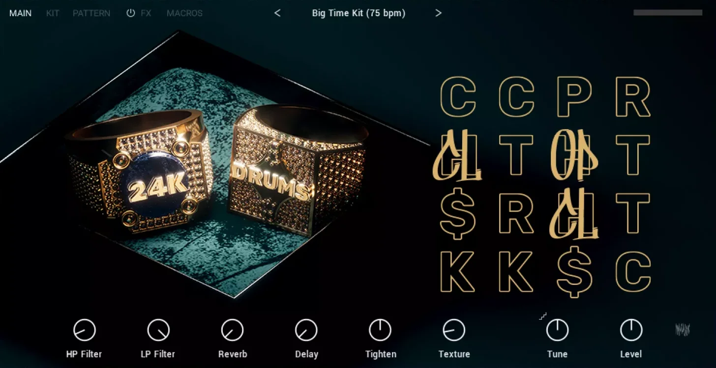 Native Instruments 24K Drums 虚拟打击乐音源库
