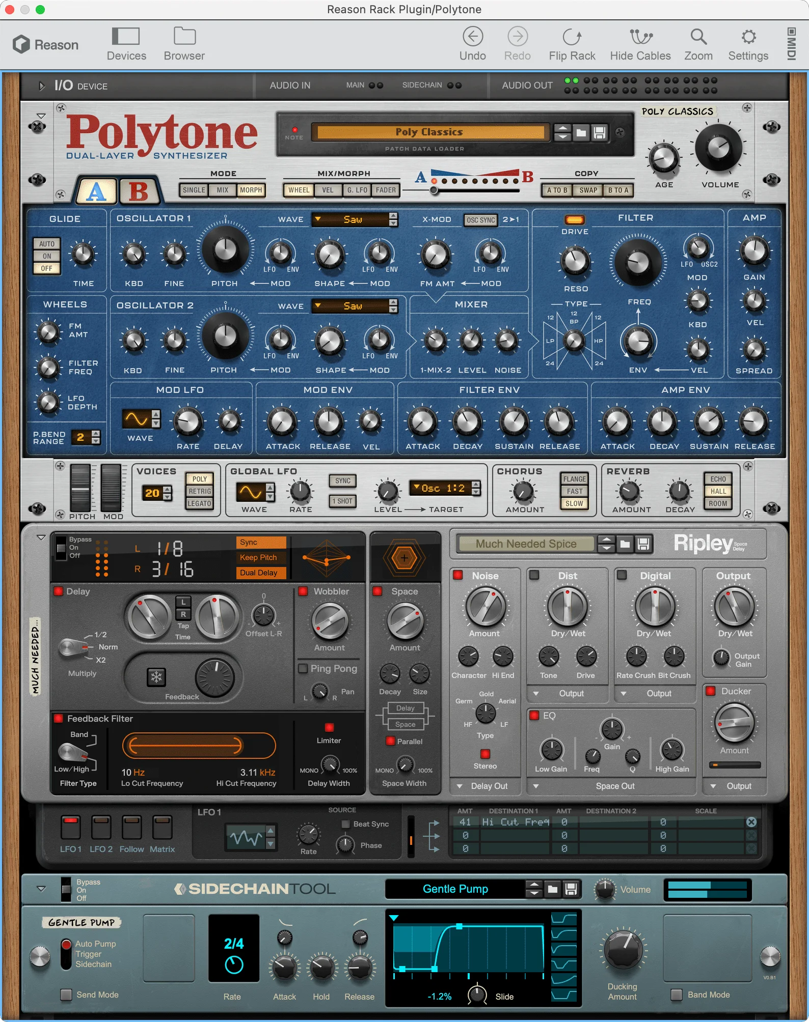 Reason Studios Reason Rack 13 插件