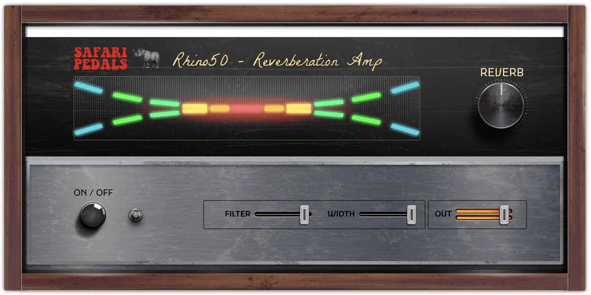 Safari Audio Rhino Reverb 复古混响放大器仿真插件