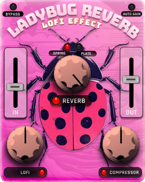 Safari Audio Ladybug Reverb 插件