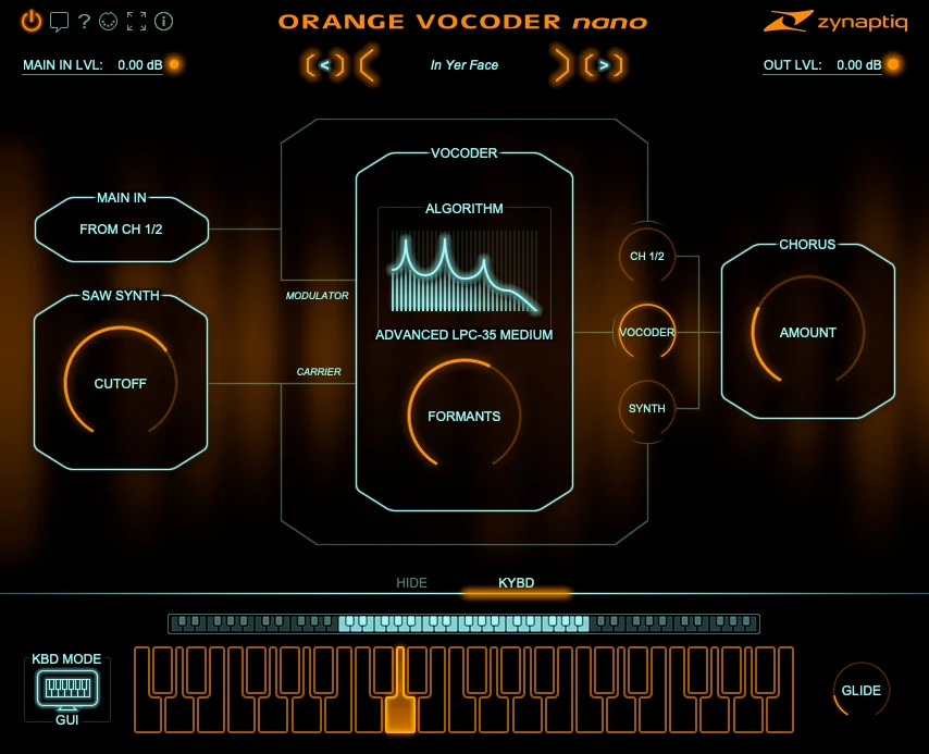 Zynaptiq Orange Vocoder Nano 插件