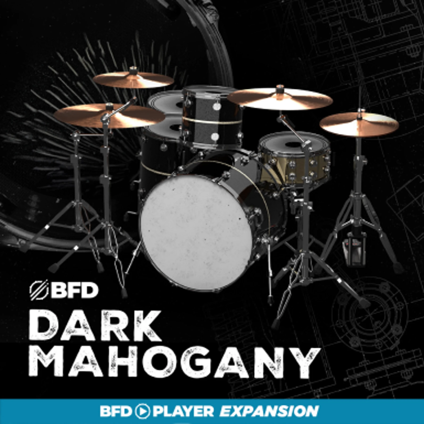 BFD Dark Mahogany 扩展包