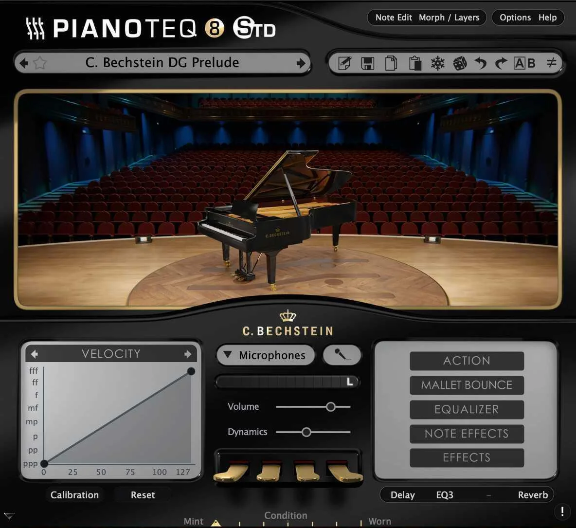MODARTT C. Bechstein 数字三角钢琴 Pianoteq 音色包