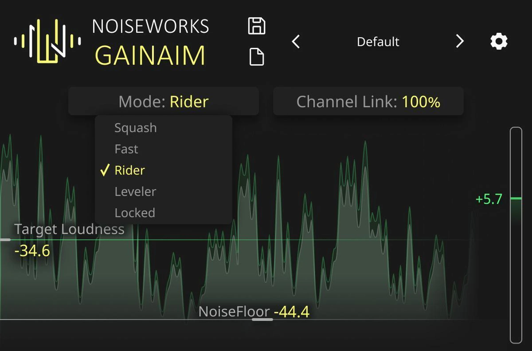 Noiseworks GainAim 人声自动增益控制插件