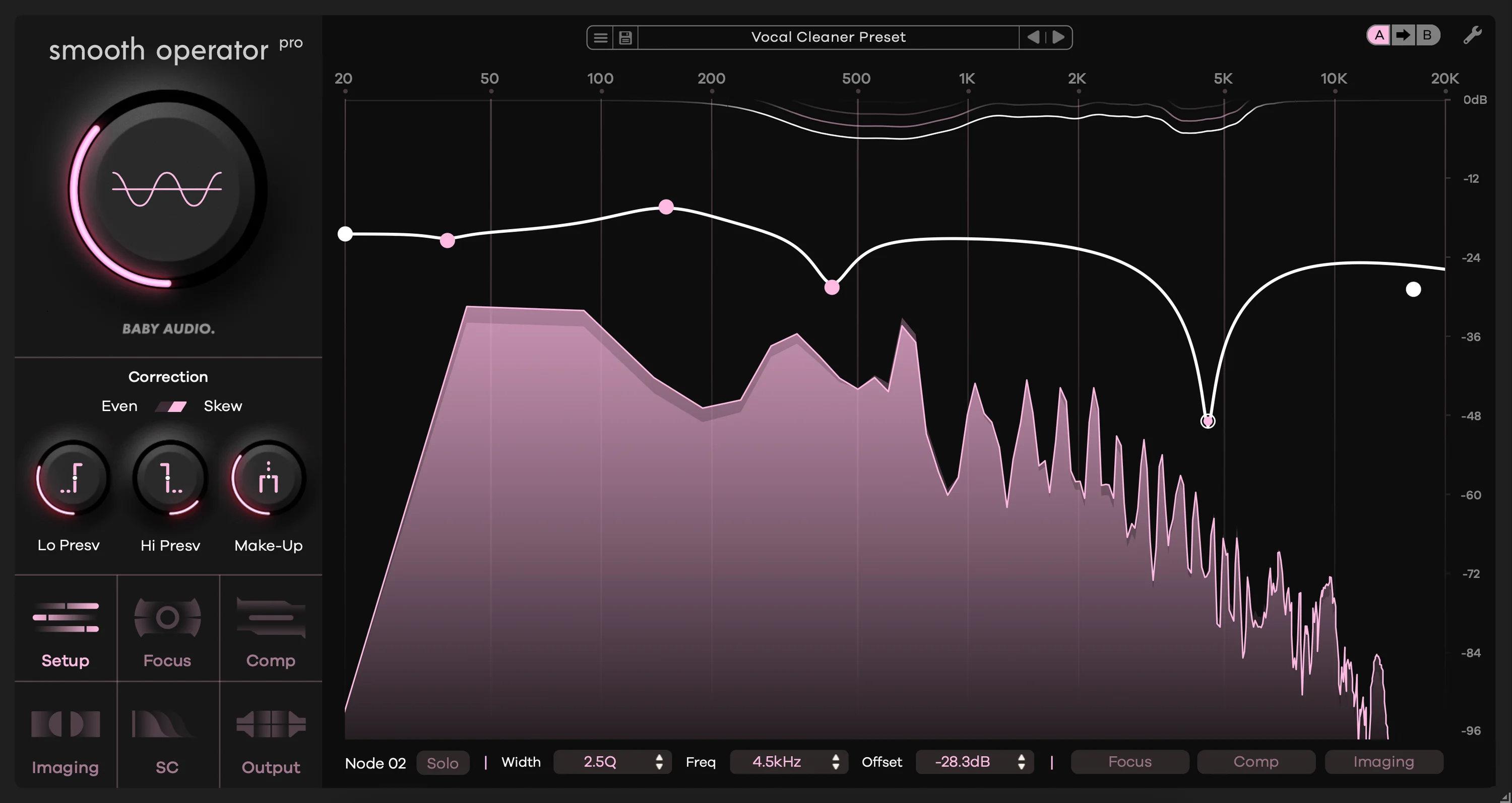 Baby Audio Smooth Operator Pro 智能频谱平衡插件 - 从 Smooth Operator v1 升级