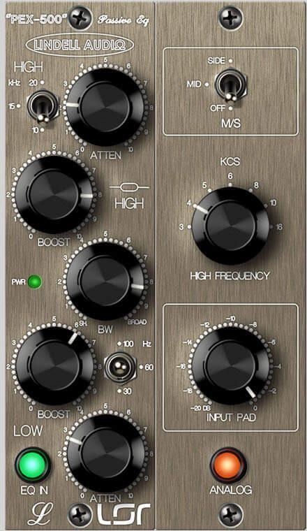 Lindell Audio PEX-500 被动均衡插件