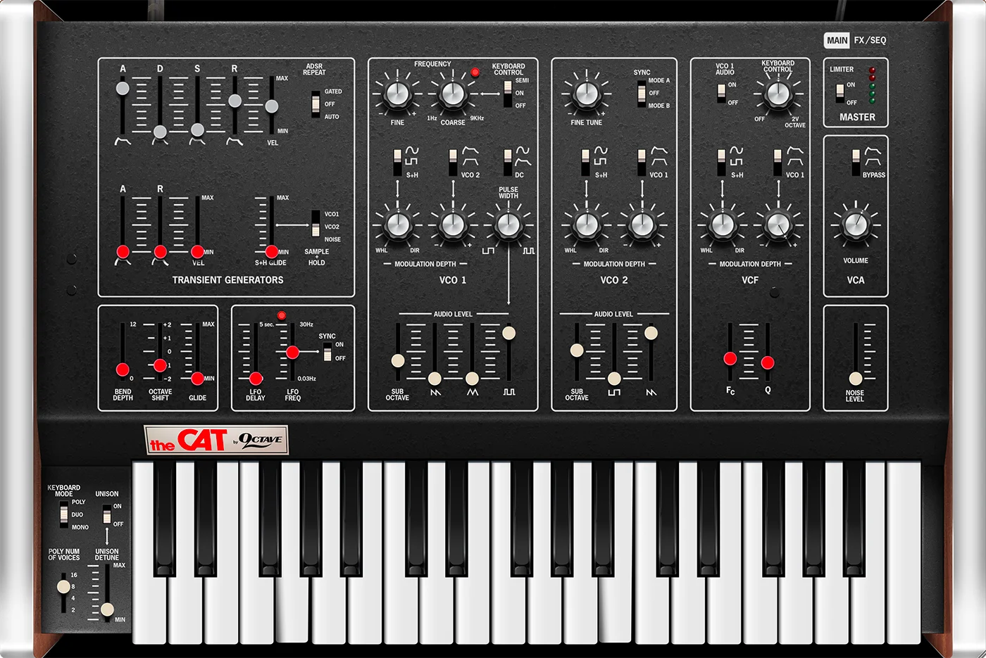 Cherry Audio Octave Cat 虚拟模拟合成器