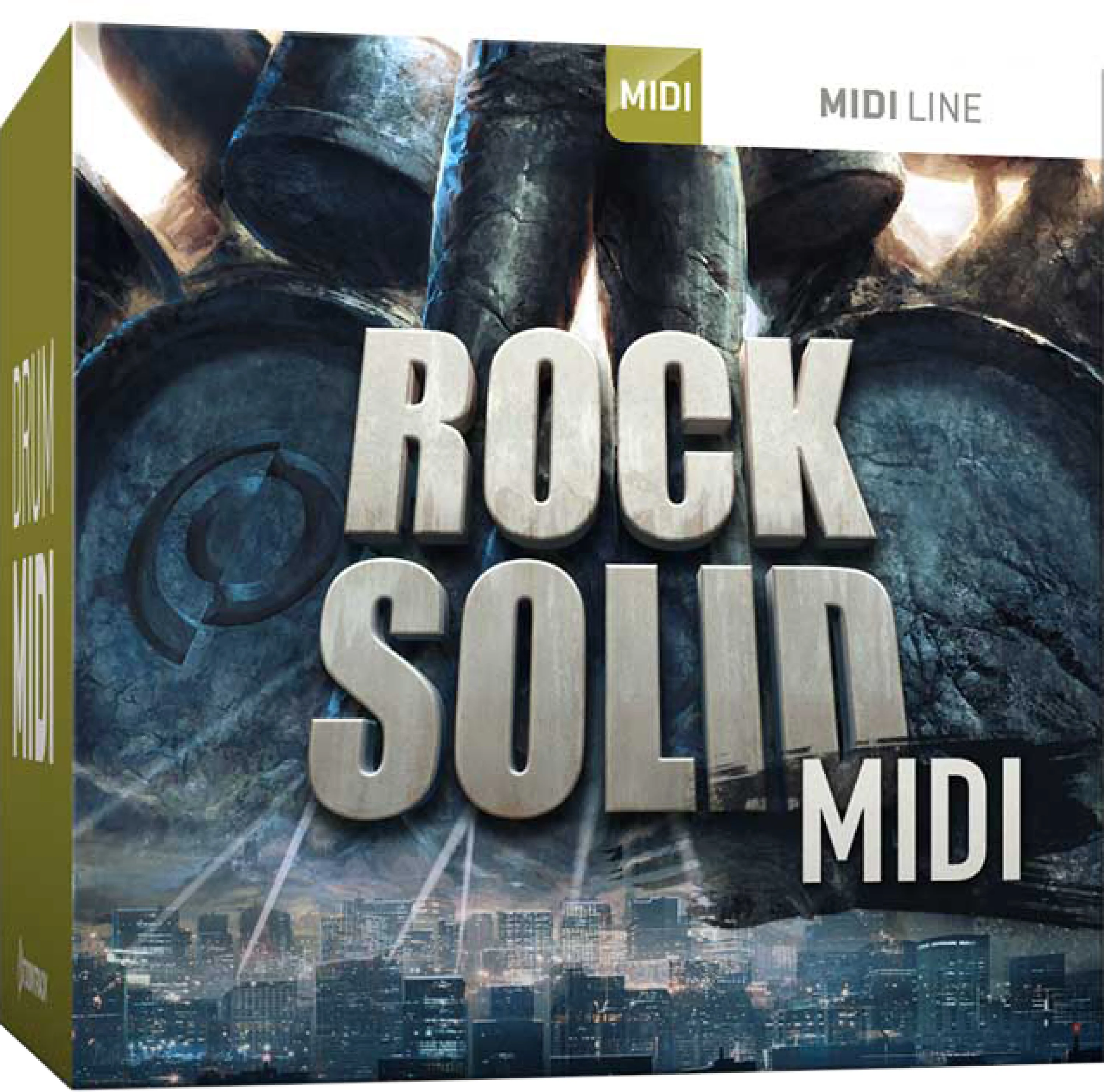 Toontrack 坚实摇滚鼓组 MIDI 包