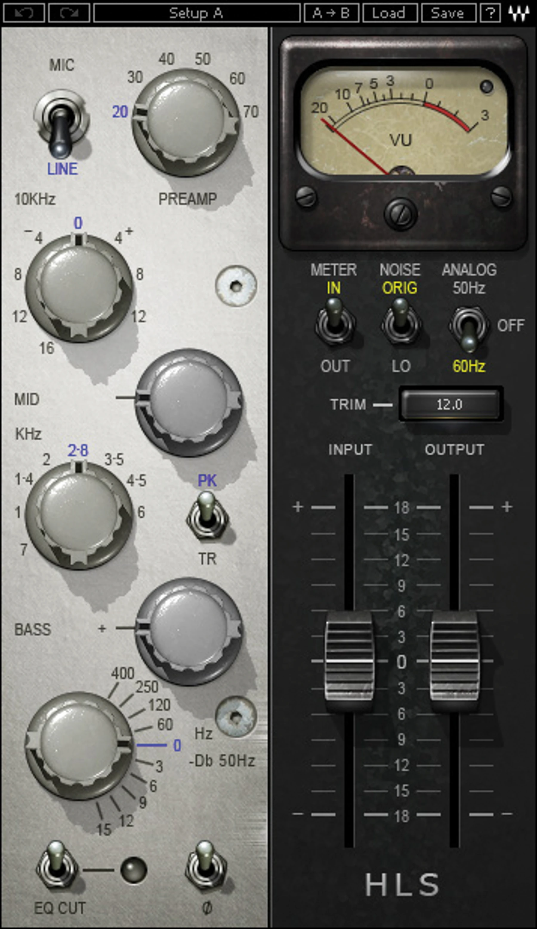 Waves Kramer HLS 通道插件