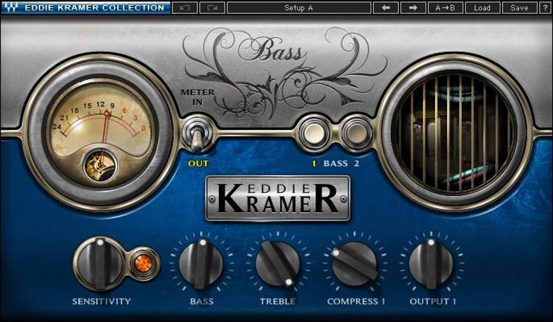 Waves Eddie Kramer 贝斯通道插件