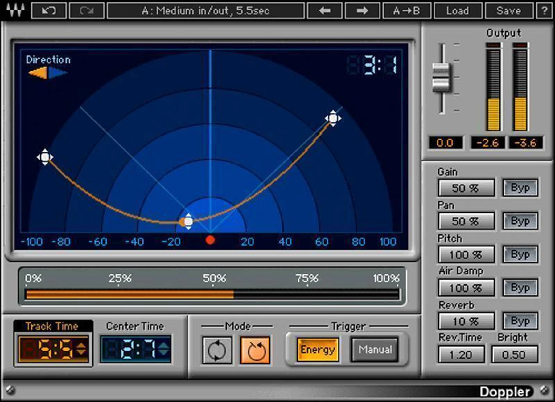 Waves Doppler 效果插件