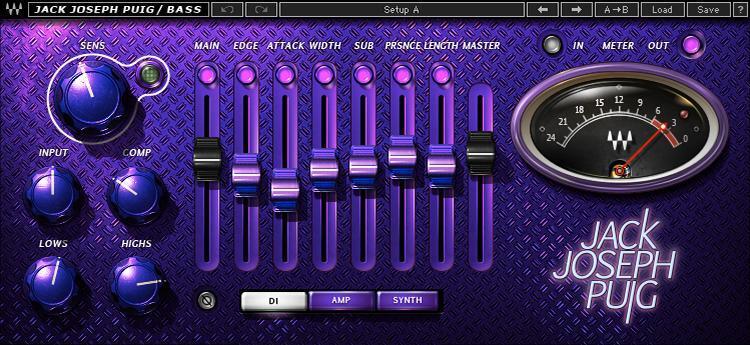 Waves JJP Signature Series 贝斯插件