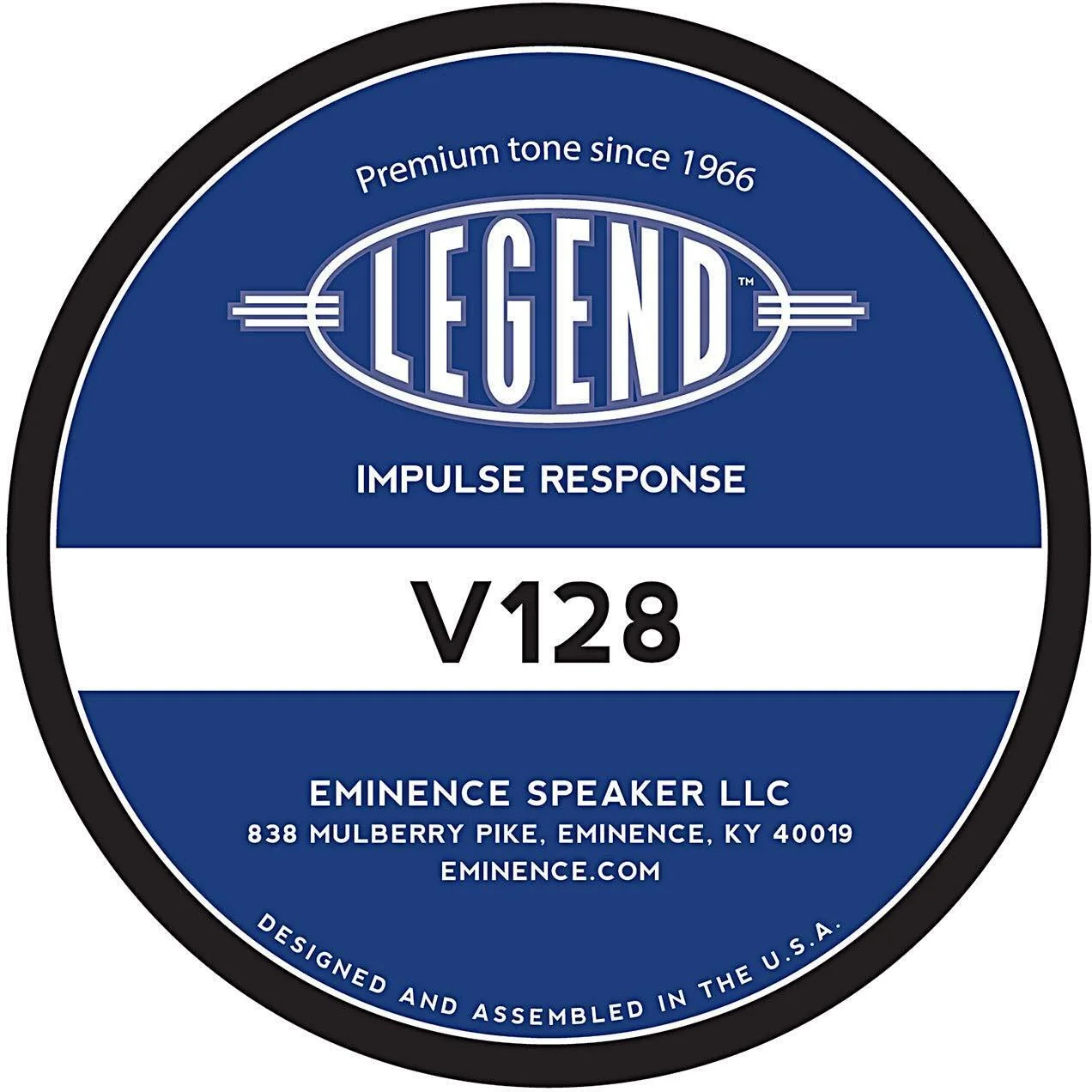 Eminence Legend V128 扬声器脉冲响应