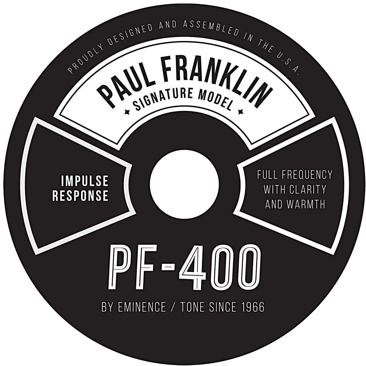 Eminence PF-400 Paul Franklin Signature 扬声器脉冲响应