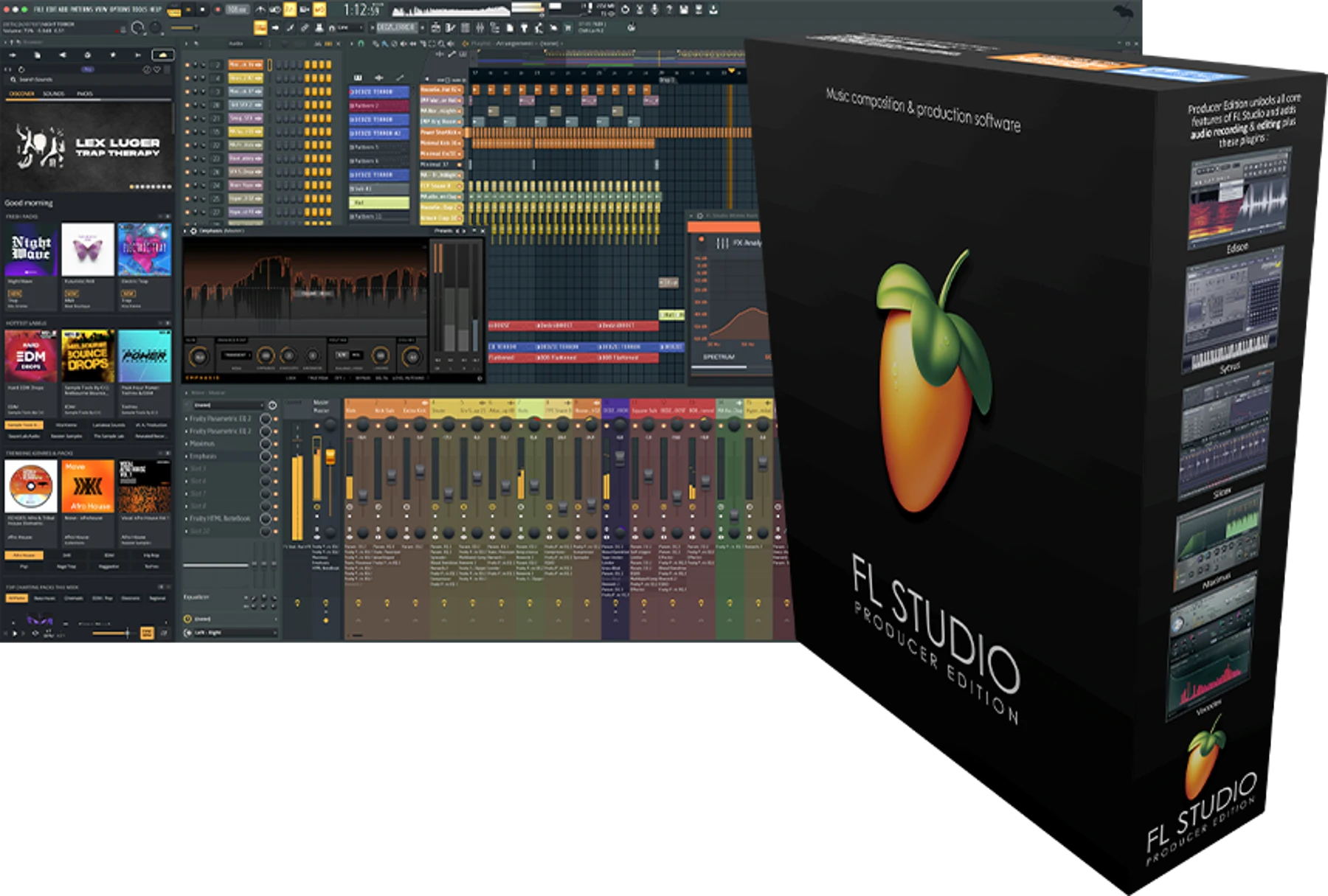 Image Line FL Studio Producer Edition 制作人版 - 盒装