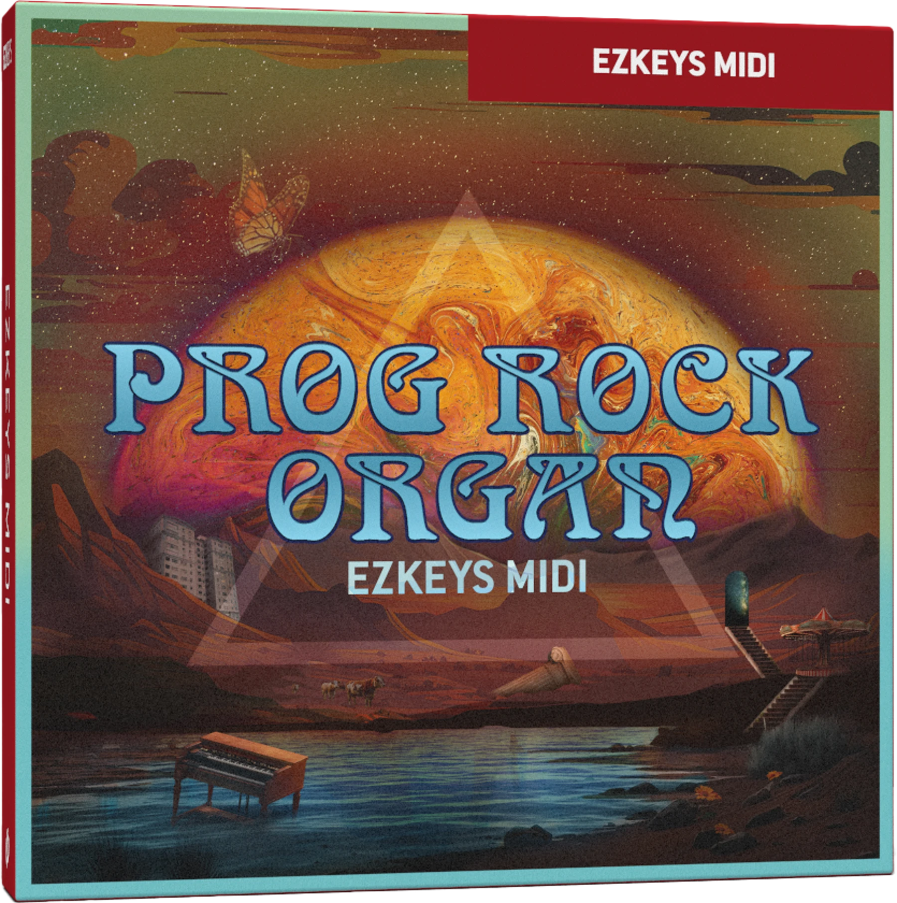 Toontrack 前卫摇滚风琴 EZkeys MIDI