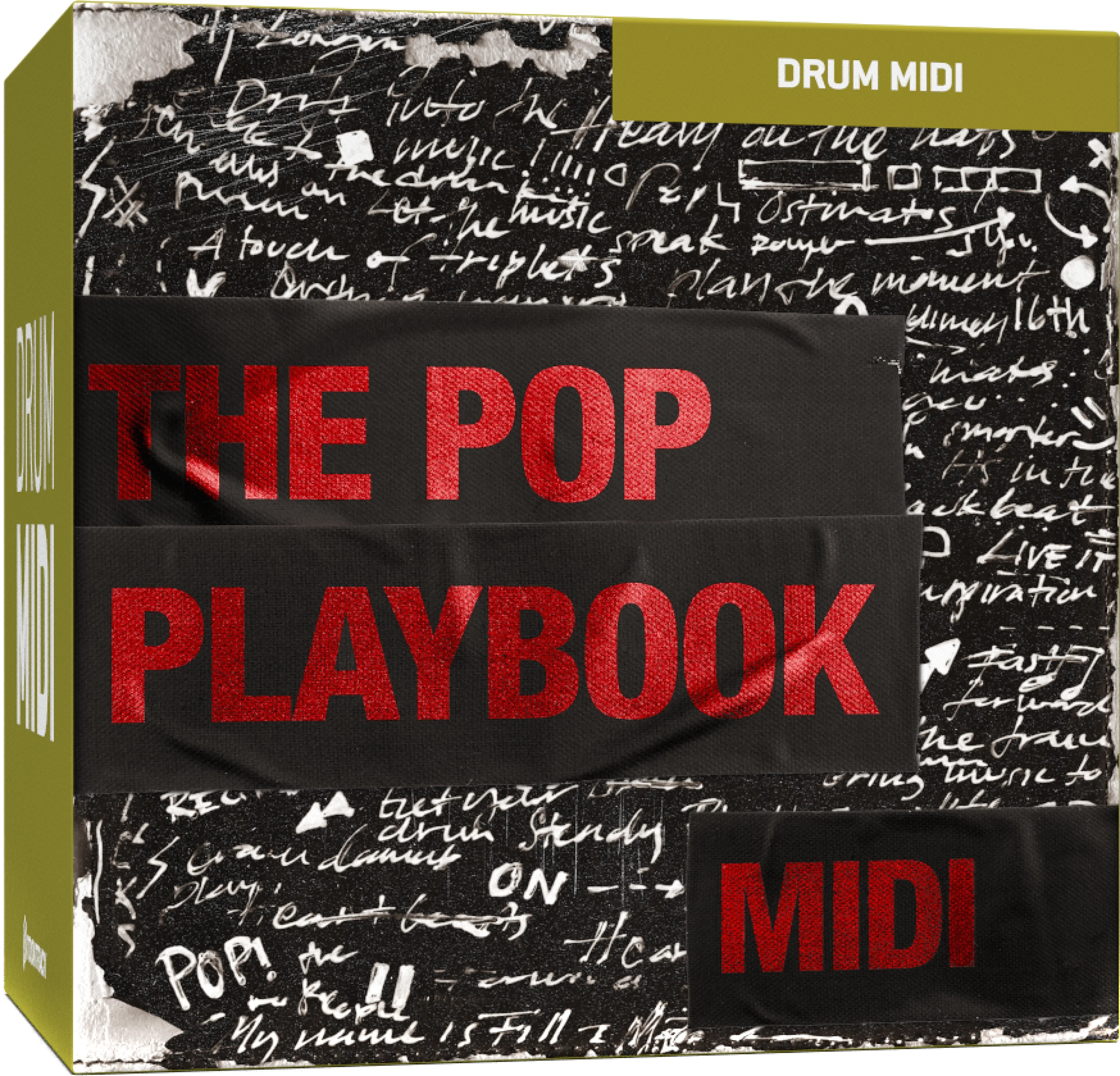 Toontrack 流行演奏手册鼓组 MIDI 包