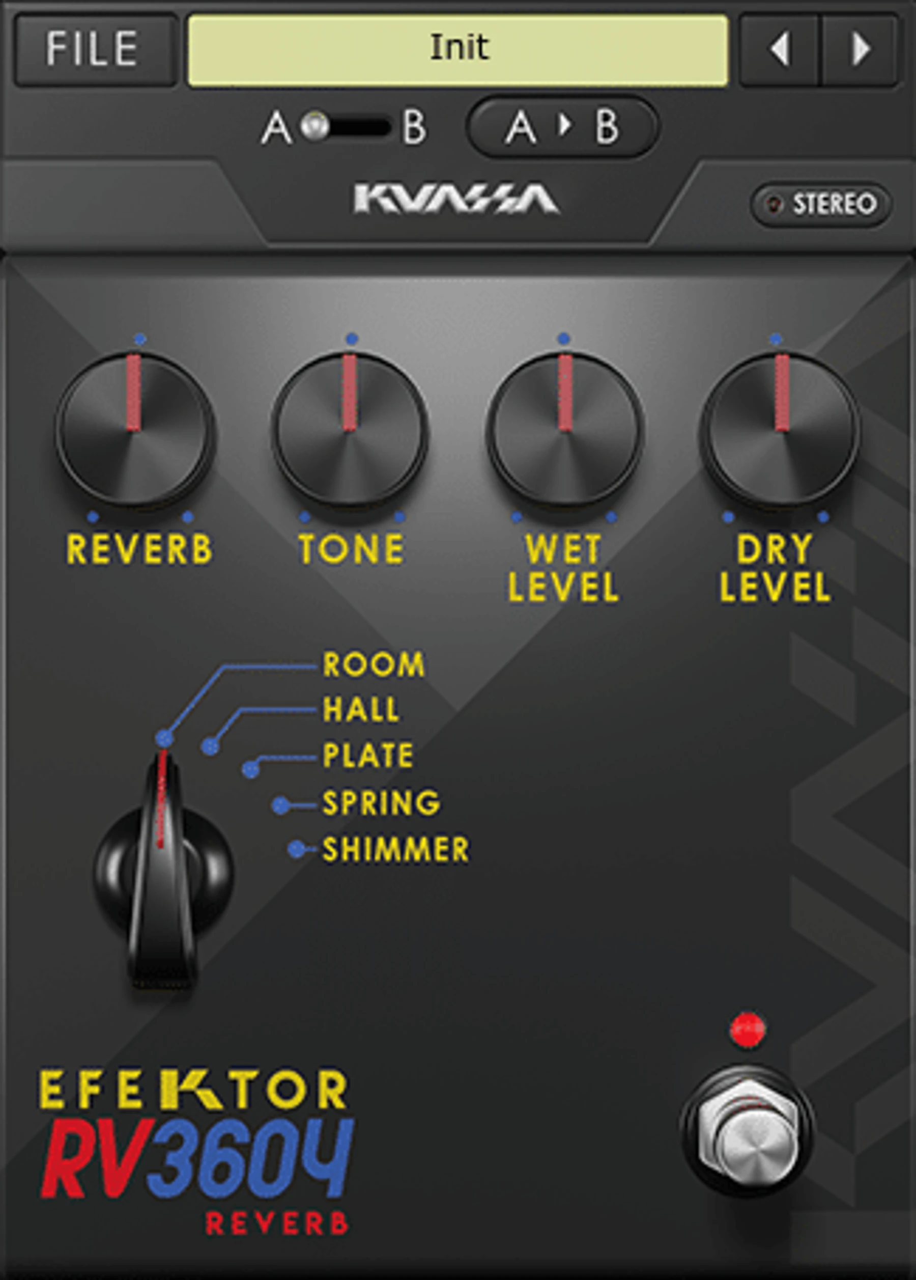 Kuassa Efektor RV3604 混响插件