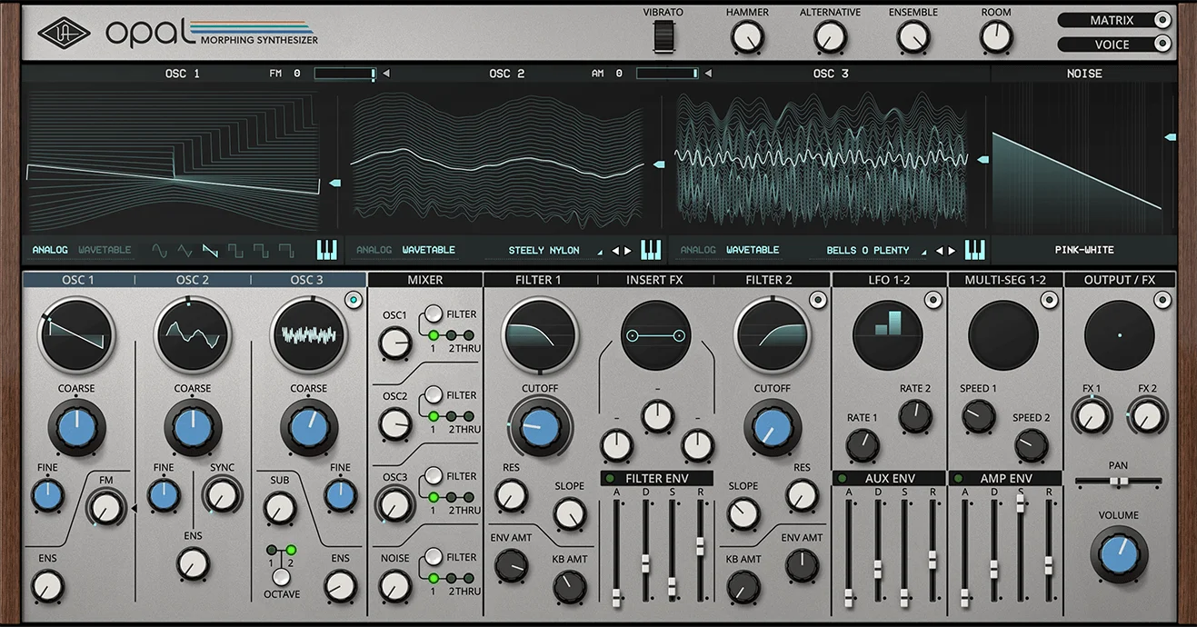 Universal Audio Opal 变形合成器插件