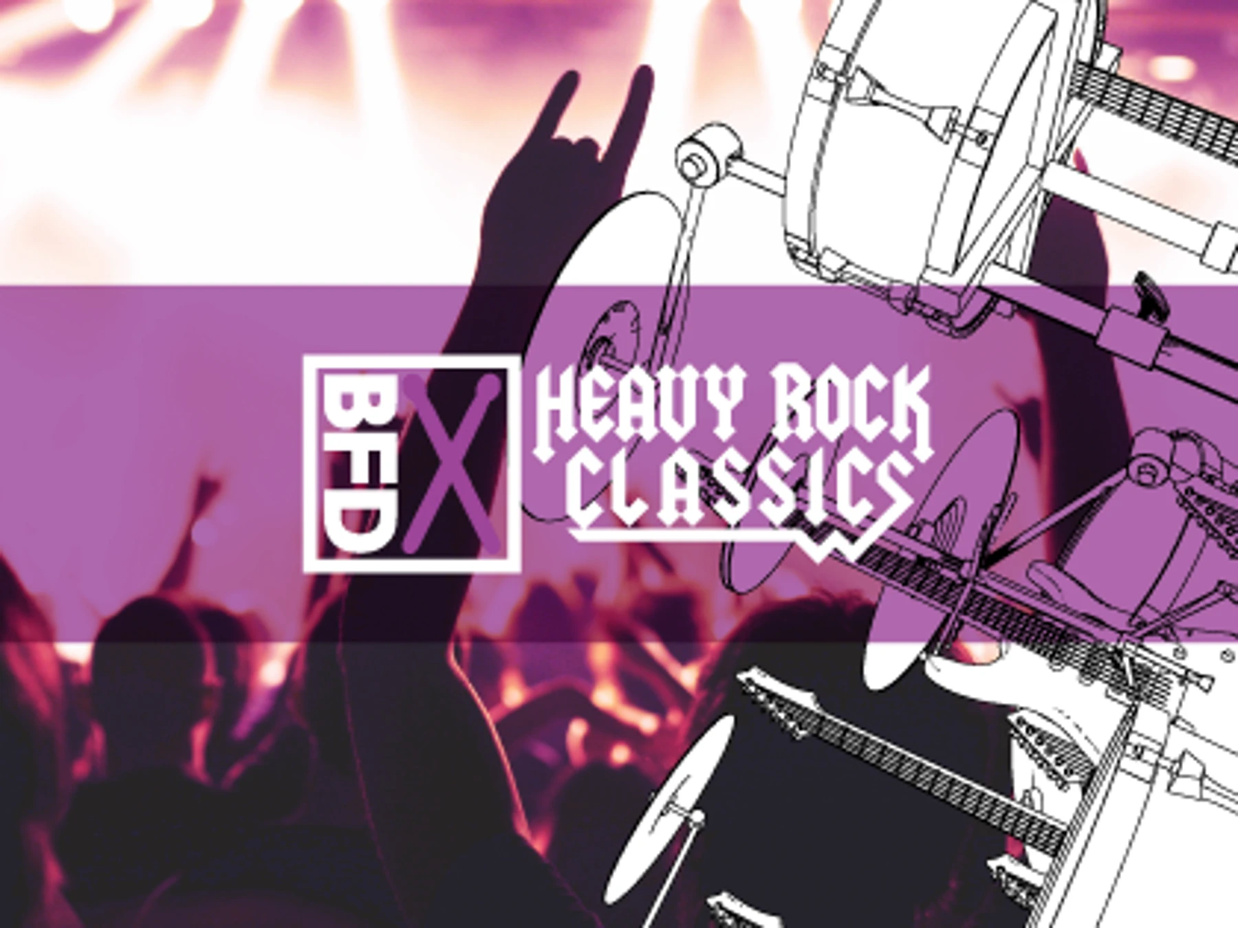 BFD Heavy Rock Classics BFD3 Groove 包