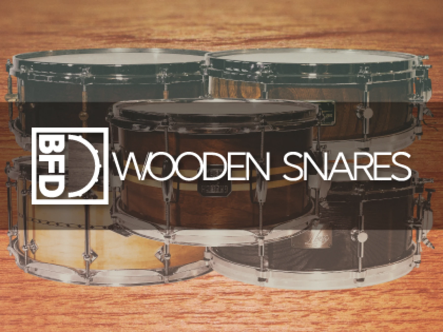 BFD Wood Snares 木制军鼓扩展包