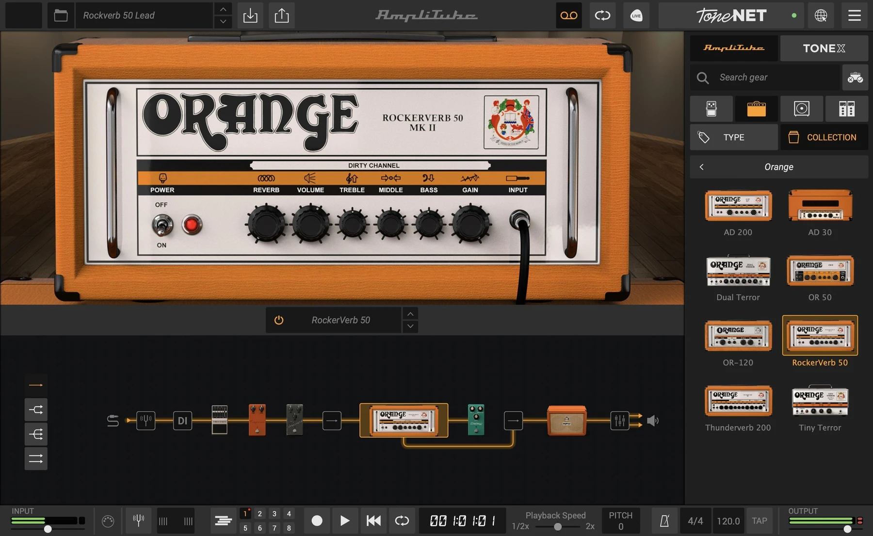IK Multimedia AmpliTube Orange 软件套装