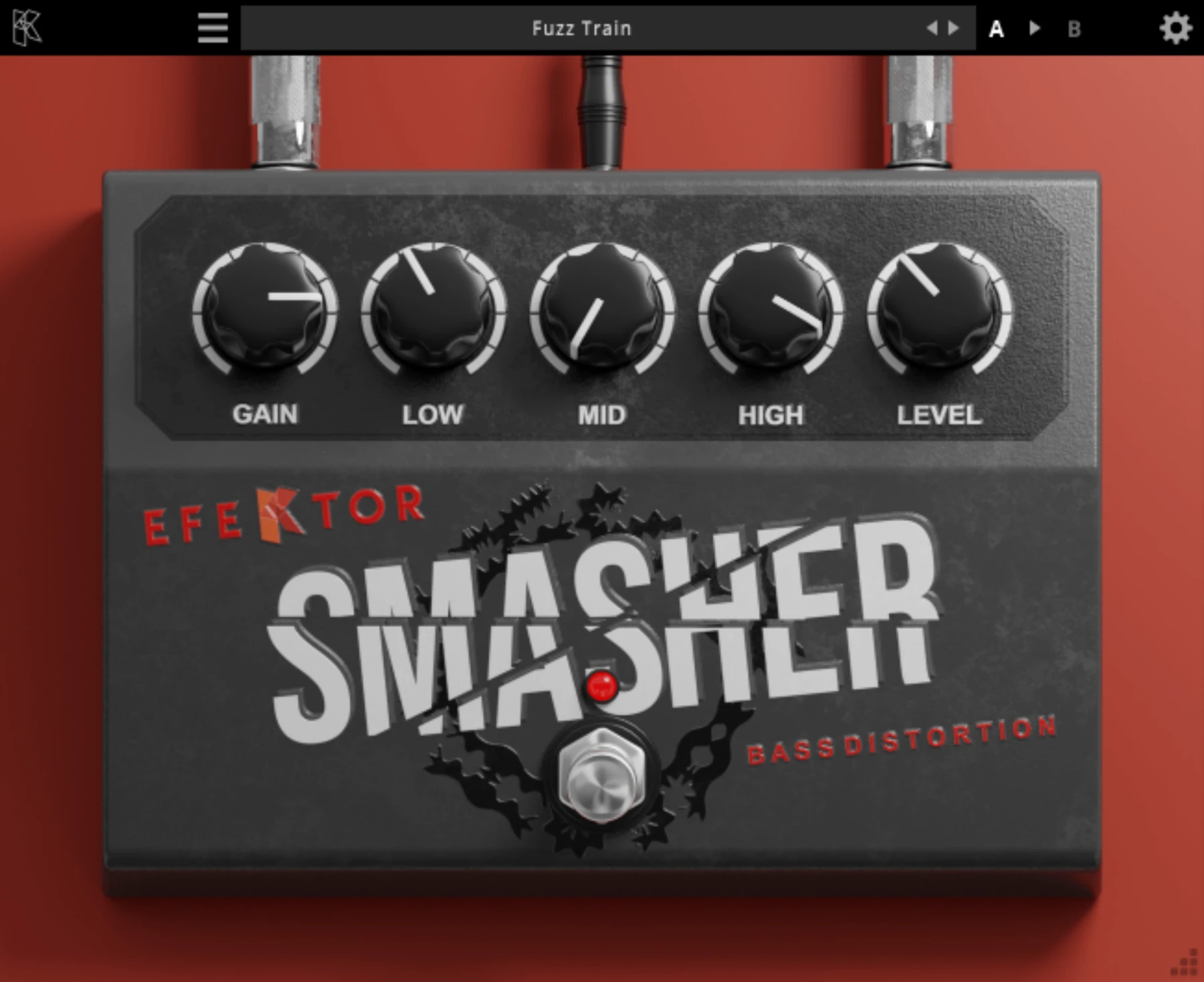 Kuassa Efektor Bass Smasher 失真插件