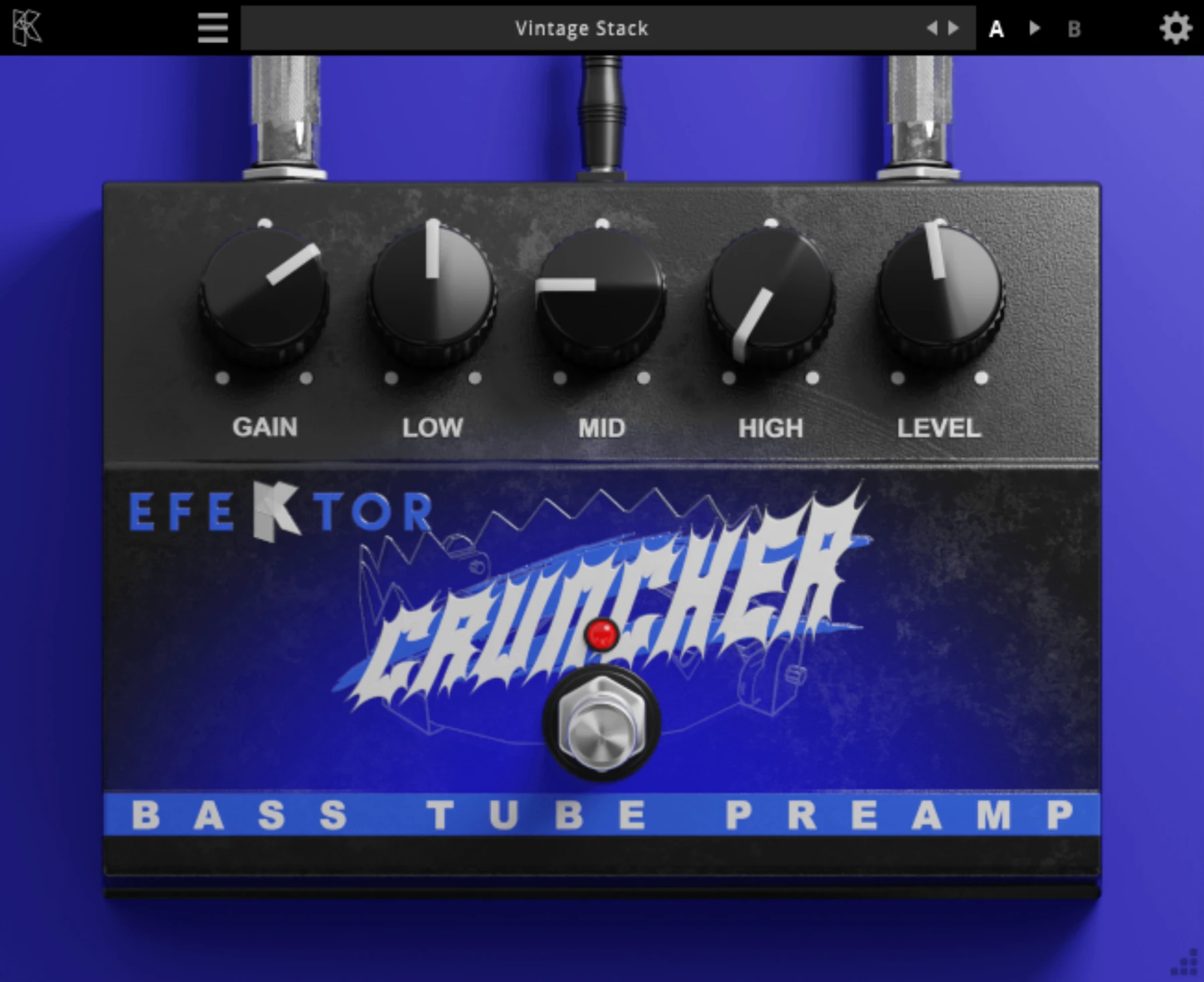 Kuassa Efektor Bass Cruncher 前级放大器插件