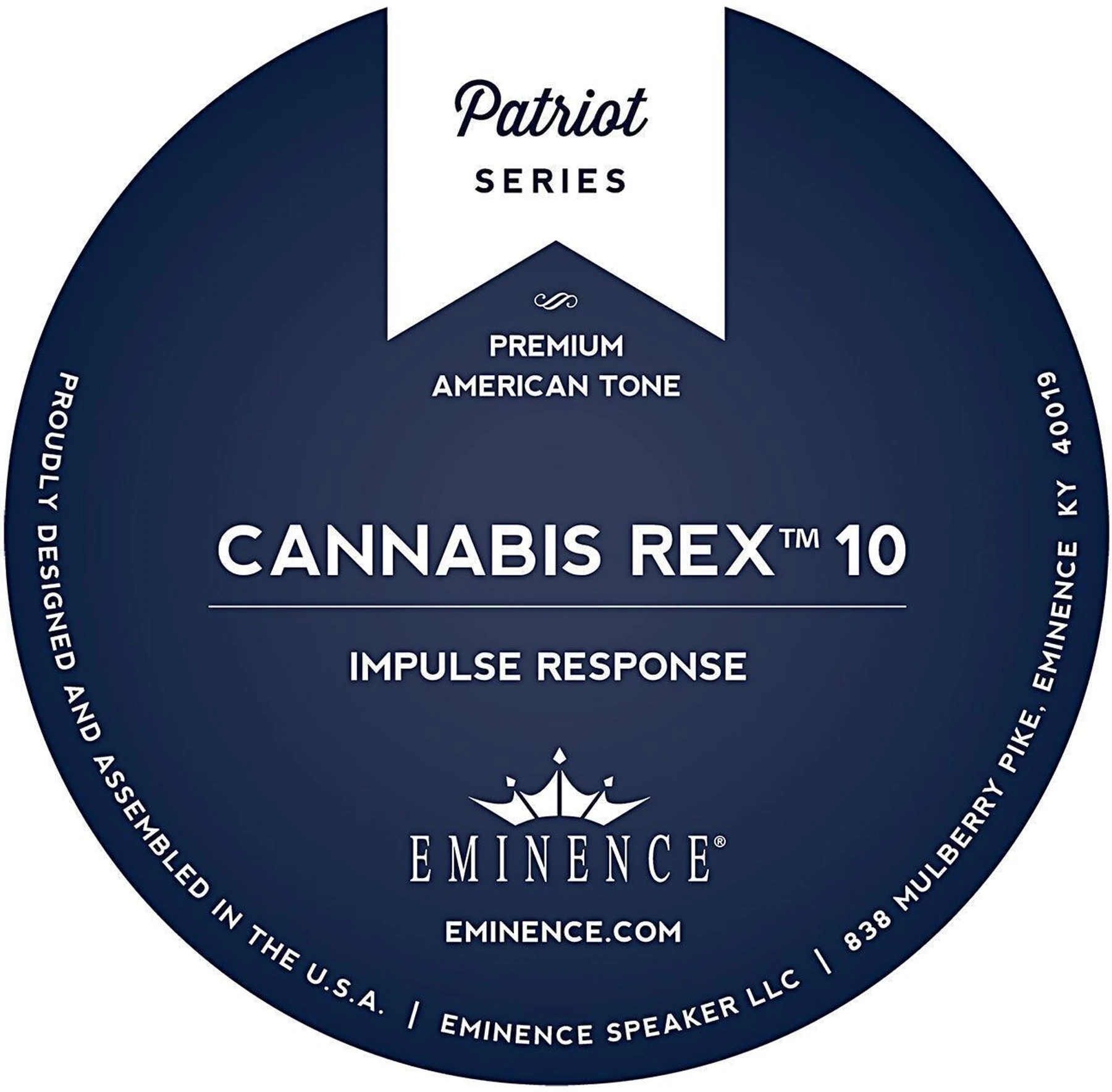 Eminence Cannabis Rex 10 音箱脉冲响应
