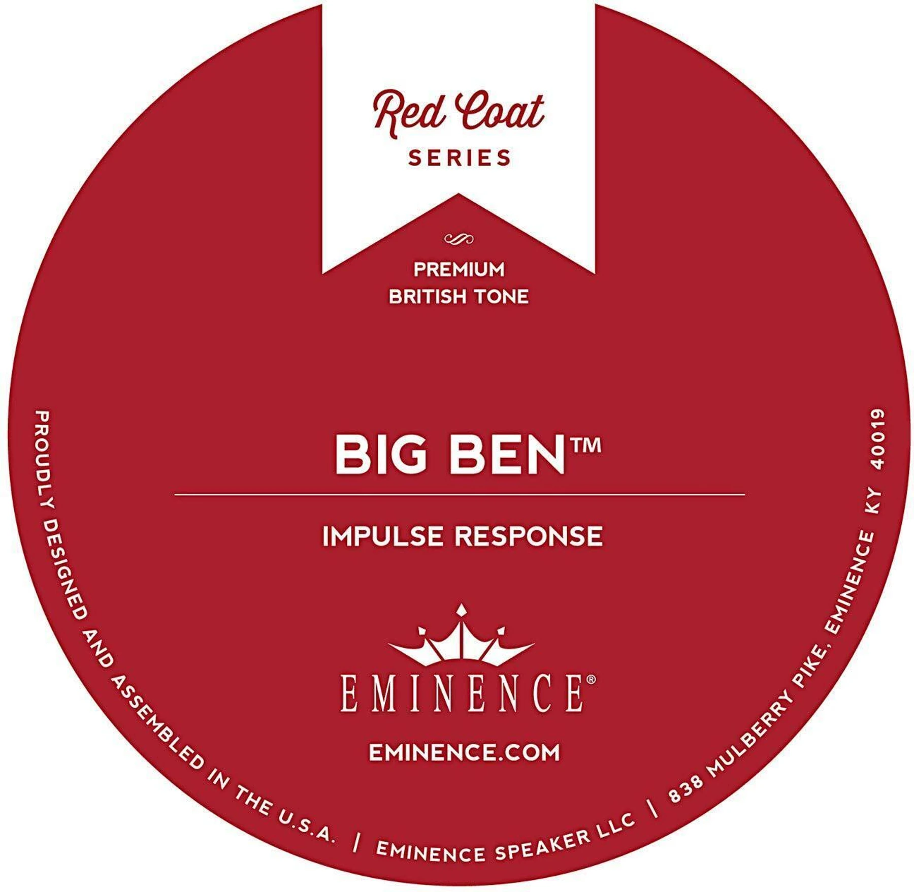 Eminence Big Ben 音箱脉冲响应