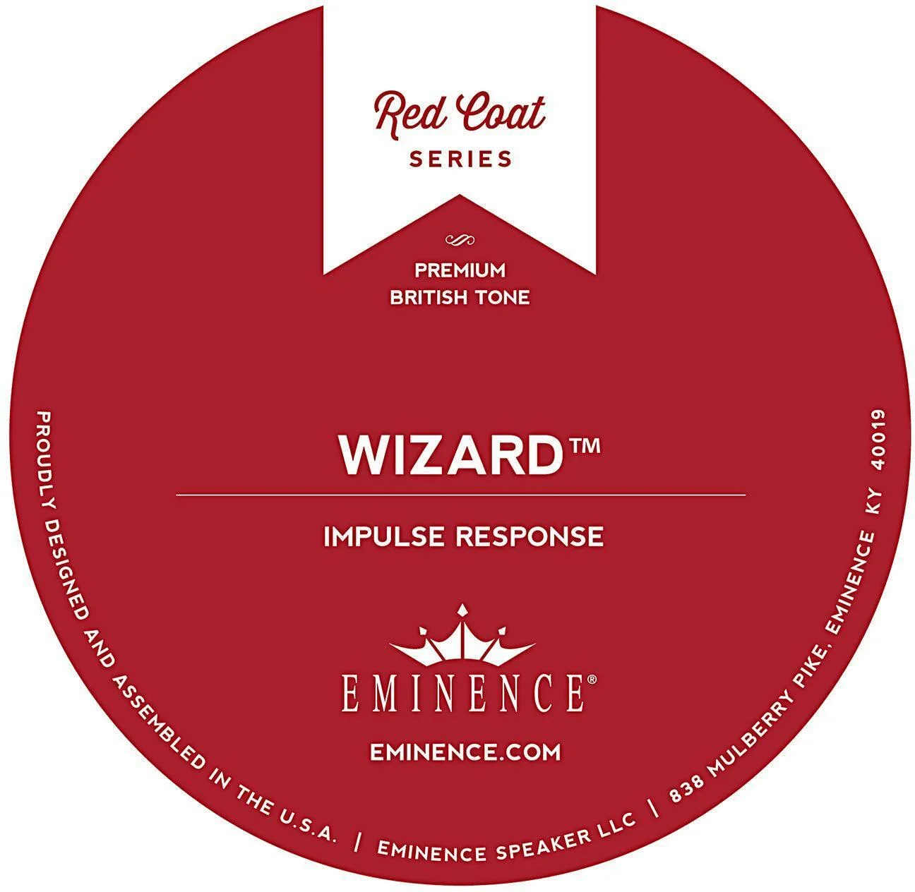 Eminence Wizard 音箱脉冲响应