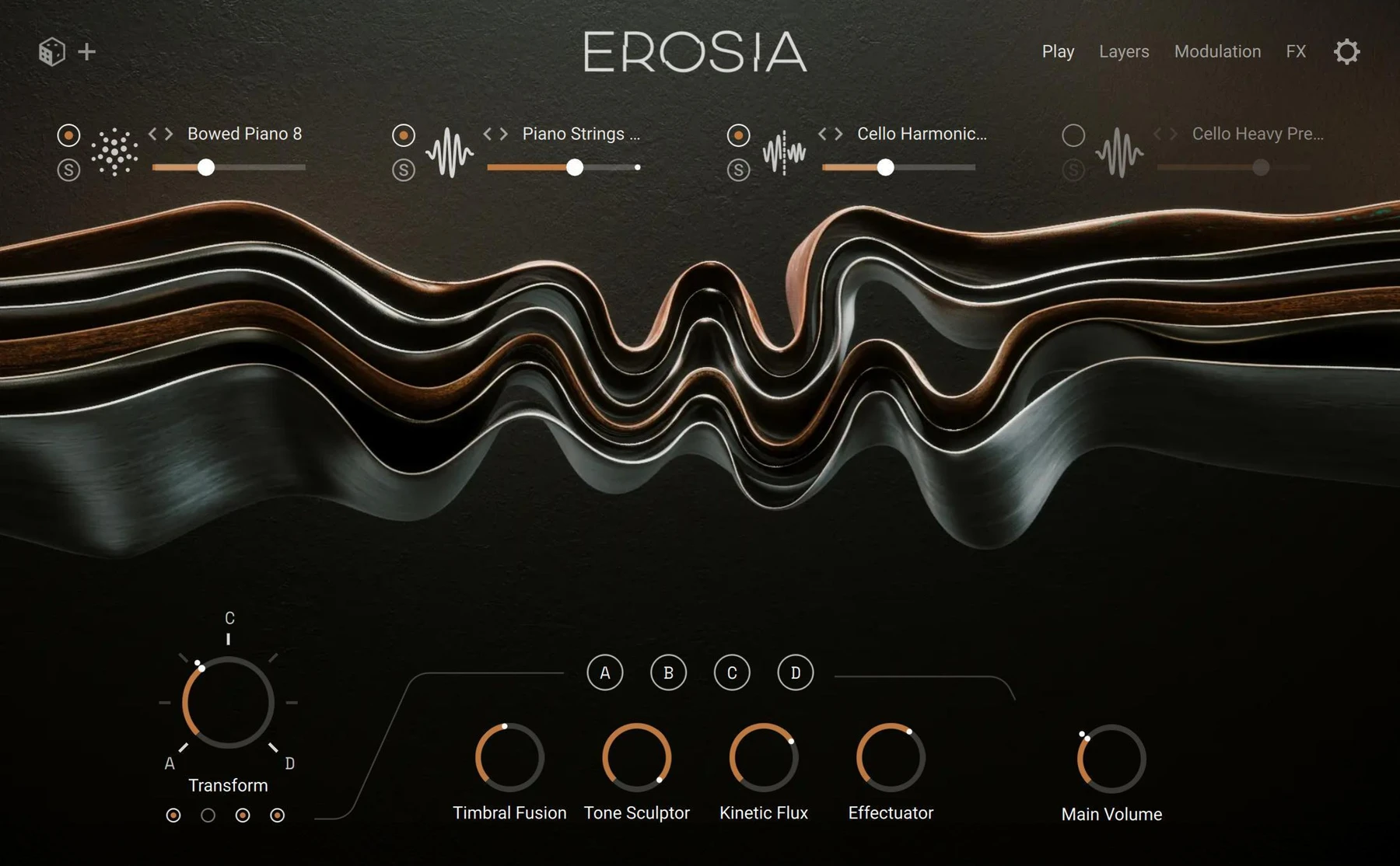 Native Instruments Erosia 电影氛围音景合成器虚拟乐器