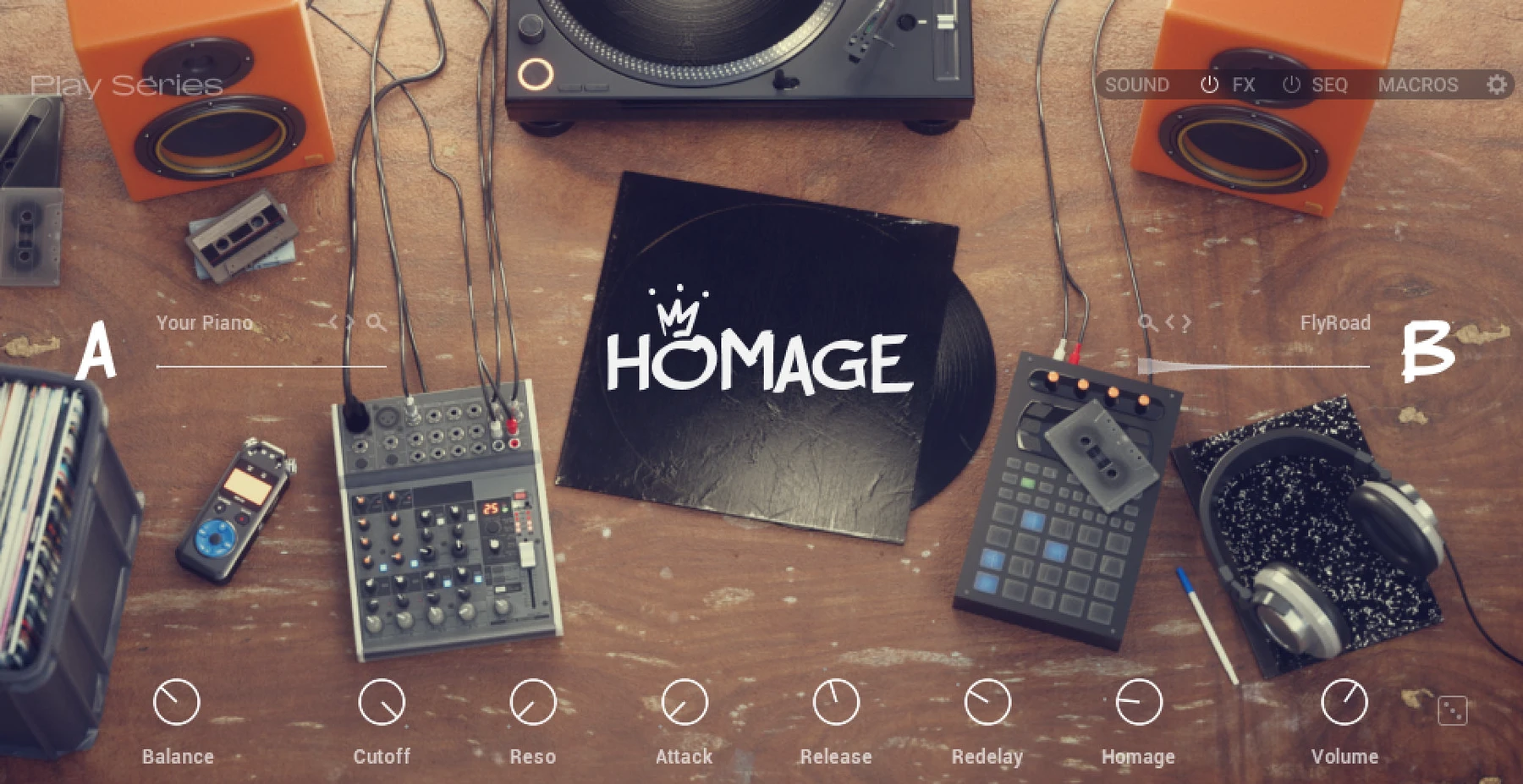 Native Instruments Homage Lo-fi 虚拟乐器插件