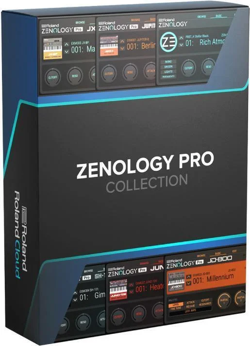 Roland ZENOLOGY Pro Collection 软件合成器，含五个模型扩展