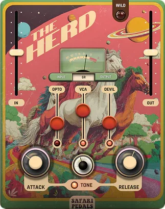 Safari Audio The Herd 并行压缩插件