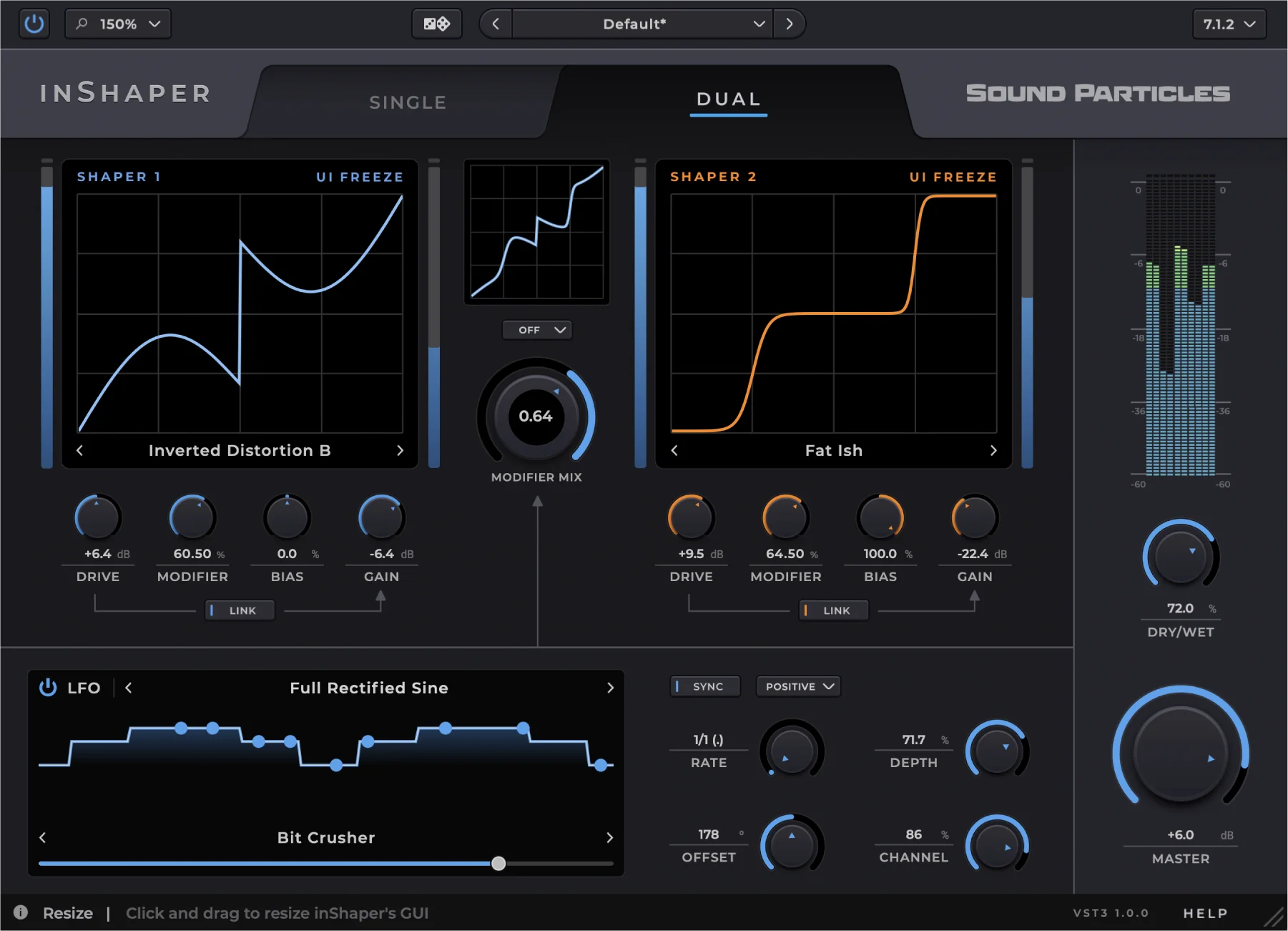 Sound Particles InShaper 失真插件
