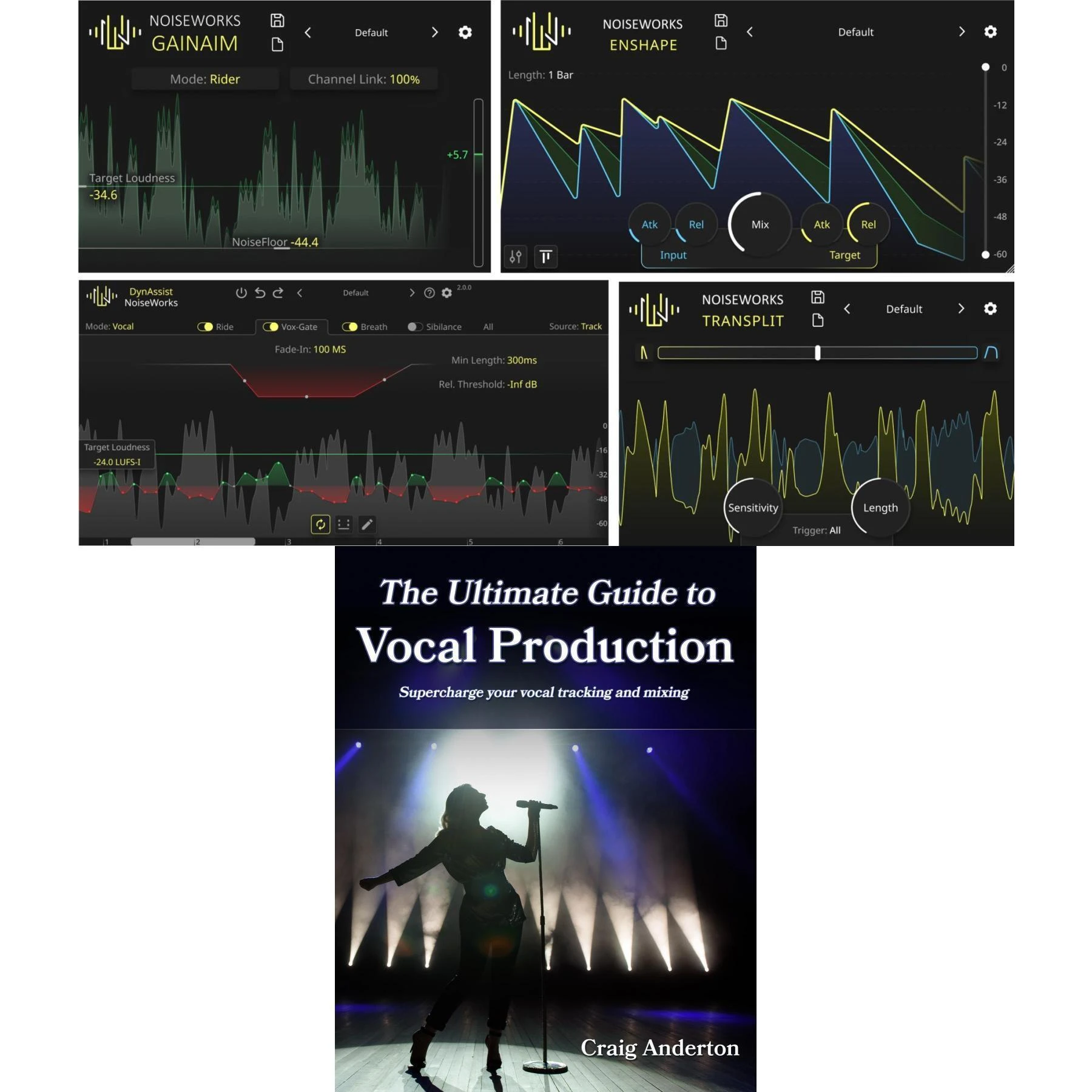 Noiseworks 动态插件套装，附赠《人声制作终极指南》电子书