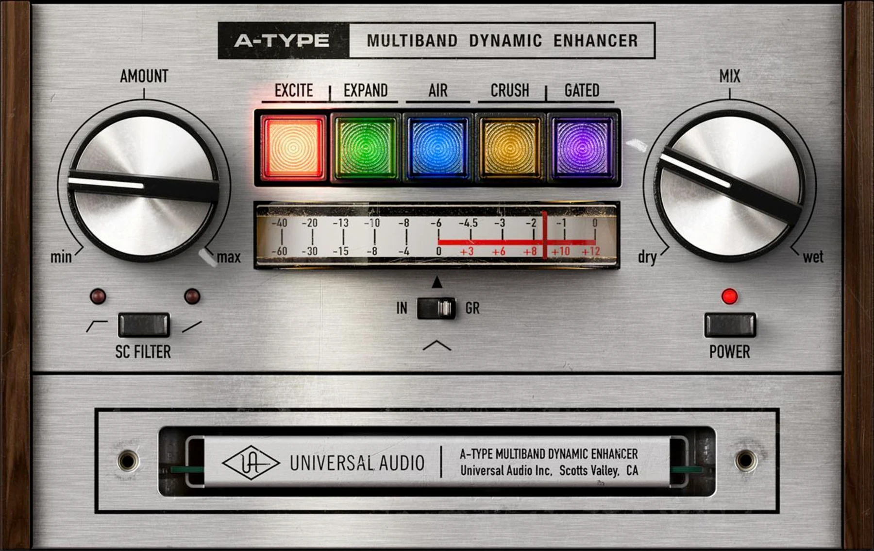 Universal Audio A-Type 多频段动态增强器插件