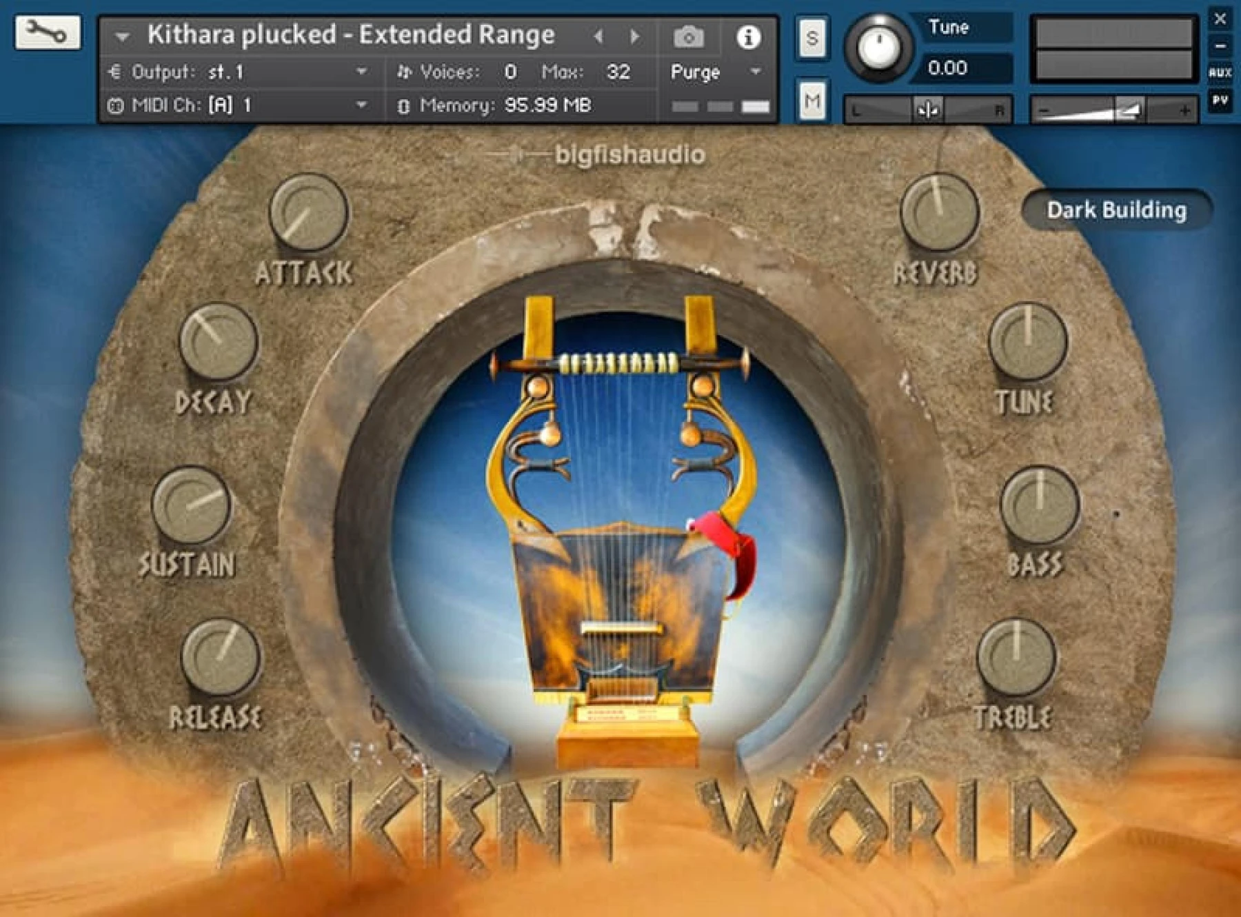 Big Fish Audio Ancient World: 古代乐器 软件乐器