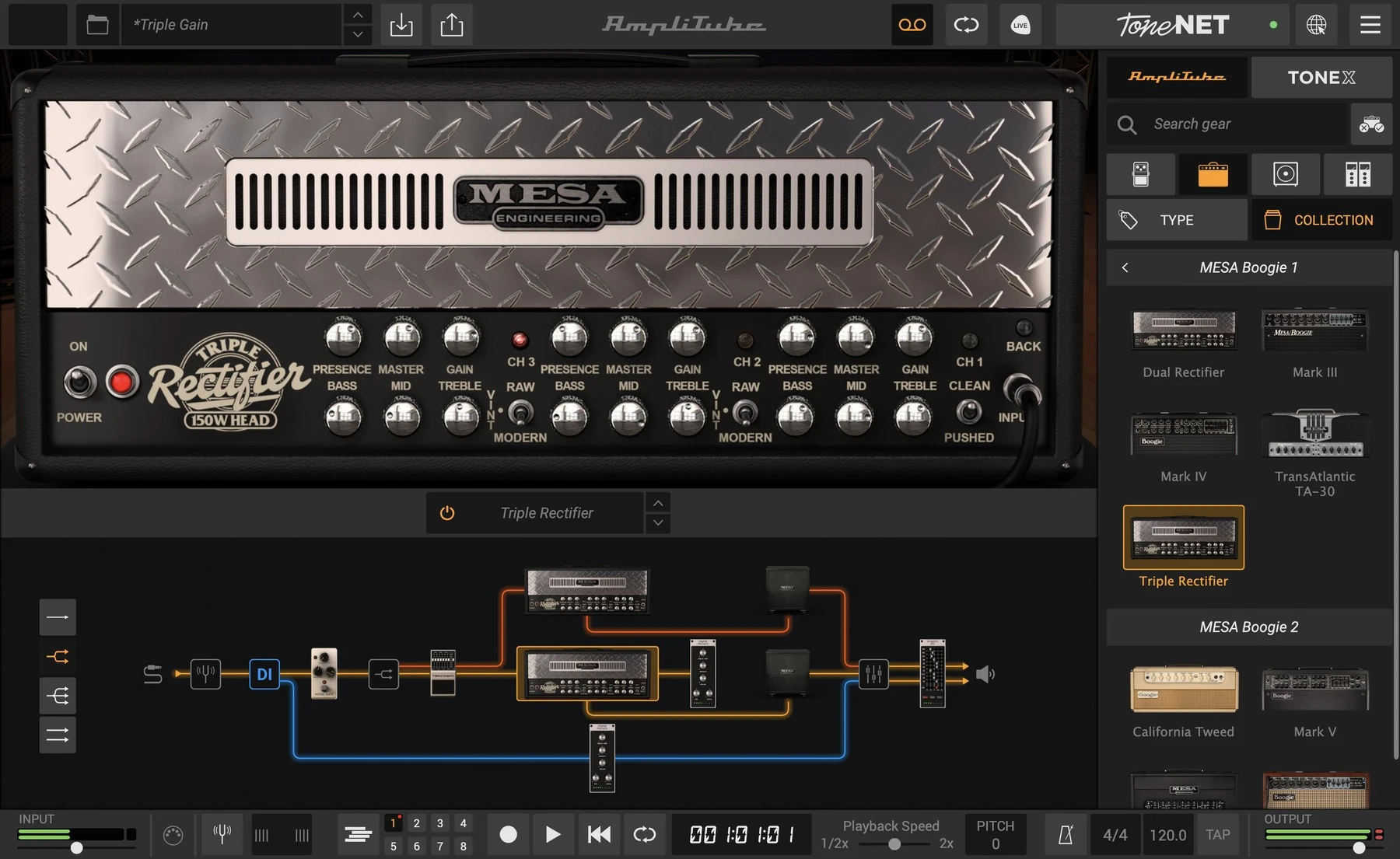 IK Multimedia AmpliTube Mesa/Boogie 软件套装
